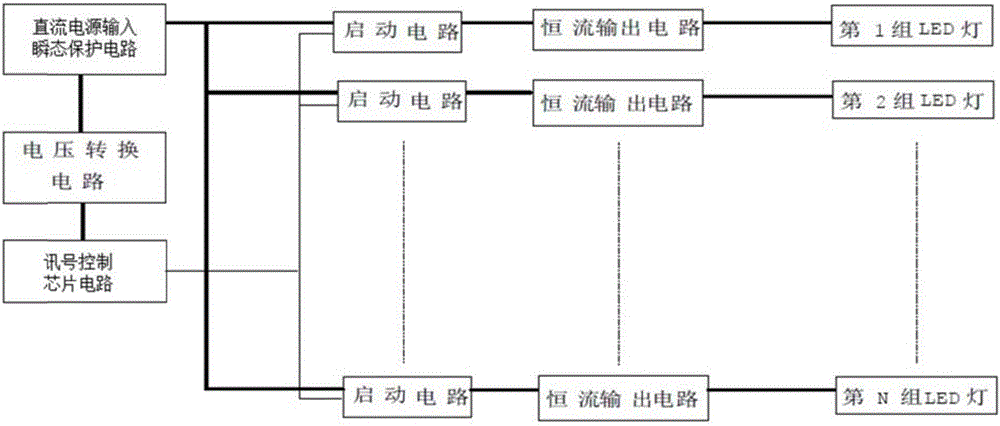 植物生長led燈驅(qū)動(dòng)電路裝置的制造方法附圖